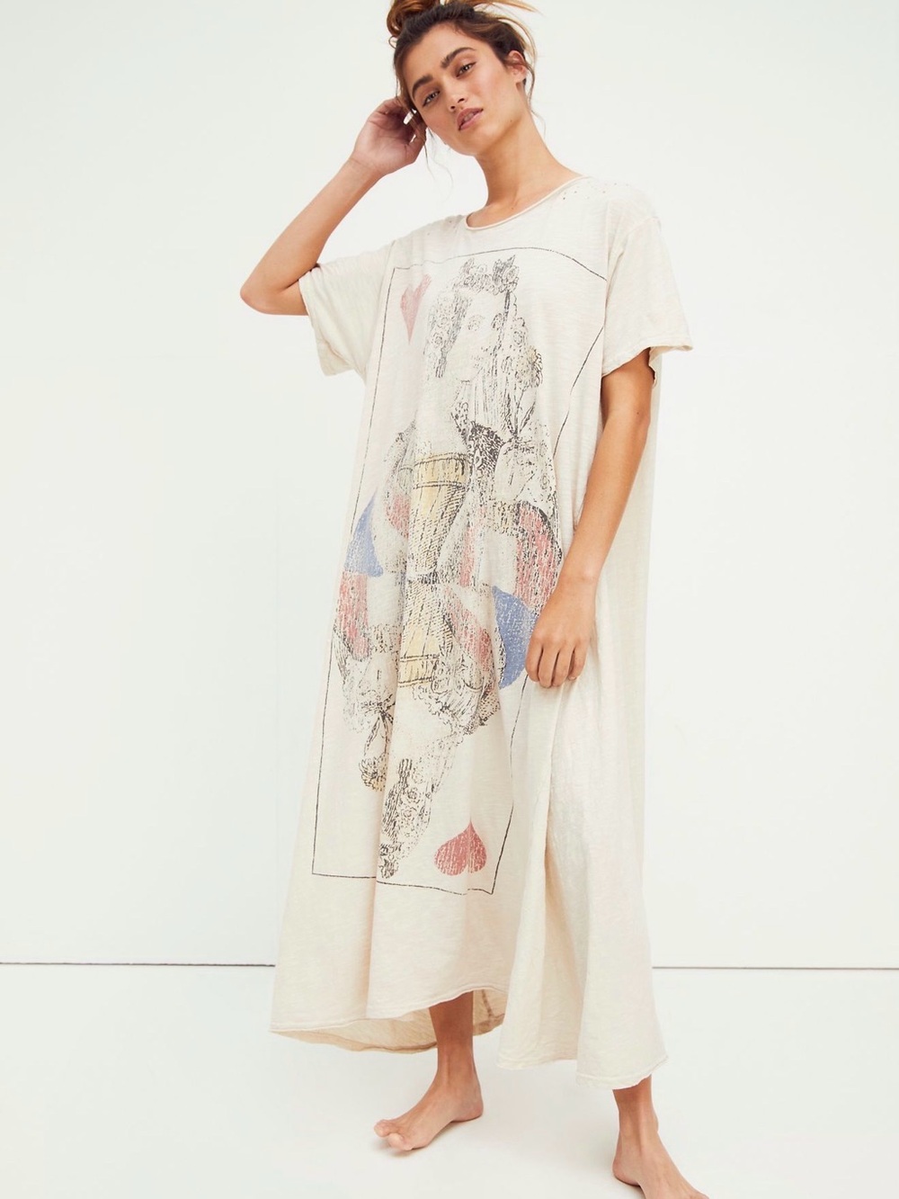 Magnolia Pearl Queen of Hearts Maxi Dress - OS